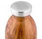 24Bottles® Clima Bottle Deep Nature 330ml Sequoia Wood