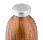 24Bottles® Clima Bottle Wood 850ml Sequoia Wood
