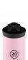 24Bottles® Travel Tumbler Pastel 350ml Candy Pink