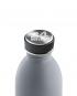 24Bottles® Urban Bottle Basic 1 Liter Formal Grey Stone