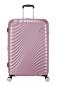American Tourister Jetglam Trolley mit 4 Rollen 78cm erweiterbar Metallic Pink