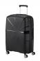 American Tourister StarVibe Trolley 67cm mit 4 Rollen, Erweiterbar + GRATIS HOTELGUTSCHEIN Schwarz