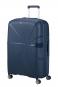 American Tourister StarVibe Trolley 77cm mit 4 Rollen, Erweiterbar + GRATIS HOTELGUTSCHEIN Navy