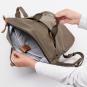 aunts & uncles Japan Morioka Rucksack -Shopper mit 13" Notebook gravity grey
