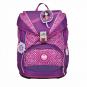 DerDieDas ErgoFlex Schulrucksack-Set 5-teilig mit Sportbeutel Purple Dots