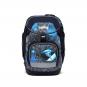 ergobag pack Reflex Glow 2023 Schulrucksack-Set, 6-tlg. Bär Anhalter durch die Galaxis