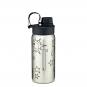 ergobag Schulzubehör Edelstahl Trinkflasche 500ml -2024 Schwarz