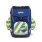 ergobag Schulzubehör Fluo Seitentaschen Zip Set mit Reflektorstreifen, 3-tlg. ab 2019 Gelb