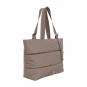 GOT BAG Puffer Tote Bag oyster monochrome