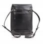 Harold's Box Schultertasche/Rucksack Omega hochkant schwarz