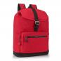 Hedgren Great American Heritage CRUSADE Drawstring Backpack RFID Salsa Red