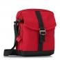 Hedgren Great American Heritage QUEST Vertical Crossover 10" RFID Salsa Red