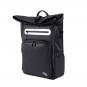 Hedgren HUB Rolltop-Rucksack L 17" + RFID Black