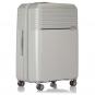 Hedgren Lineo Stripe L, 76cm Trolley erweiterbar Silver