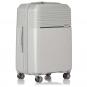 Hedgren Lineo Stripe M, 66cm Trolley erweiterbar Silver