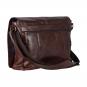 Leonhard Heyden Cambridge Leder-Umhängetasche L mit Laptopfach 15"