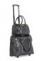Olivia Lauren Black Night Trolley Bag + Handtasche schwarz