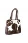 Olivia Lauren Cowhide Business Computertasche mit 15"Laptopfach