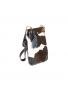 Olivia Lauren Cowhide Schultertasche Black