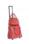 Olivia Lauren Lyana Trolley Bag + Handtasche Burgund