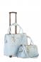 Olivia Lauren Blue Sky Trolley Bag + Handtasche Himmelblau