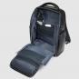 Piquadro Blue Square Leder-Laptop-Rucksack 15,6"