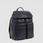 Piquadro Blue Square Revamp Laptop-Rucksack 14" mit iPad®-Fach Nachtblau