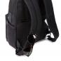 Piquadro Brief 2 Laptoprucksack aus rezykliertem Stoff, BagMotic Schwarz