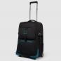 Piquadro Corner 2.0 Handgepäck 2-Rollen Koffer mit Laptopfach 17,3" Schwarz