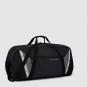 Piquadro Foldable Faltbare Reisetasche aus rezykliertem Stoff Schwarz