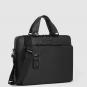 Piquadro Harper Leder-Laptoptasche 14" mit iPad®Pro12,9"-Fach