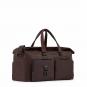 Piquadro Harper Reisetasche mit Trolley-Schlaufe dark brown