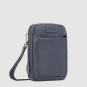 Piquadro Modus Special Pocket Crossbody Bag mit iPad®mini-Fach Blau