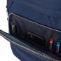 Piquadro PQ-RY Laptoprucksack für 15,6" aus Stoff und Leder Nachtblau