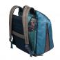 Piquadro TAU Erweiterbarer Laptoprucksack mit Fach für Tablet black