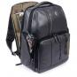 Piquadro Urban Personalisierbarer Fast Check Laptopruckack Schwarz