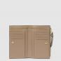 Piquadro W134 Leder-Geldbörse Damen, klein