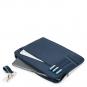 Piquadro Celion Rucksack mit herausnehmbarer PC-, iPad®Pro/iPad®mini-Hülle mit Orga-Fächern blau