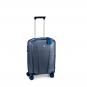 Roncato WE ARE GLAM TEXTURE Cabin Trolley 4-Rollen, 55/20cm Platino-Blue Pied De Poule