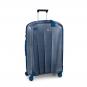 Roncato WE ARE GLAM TEXTURE Trolley L  4-Rollen, 78cm Platino-Blue Pied De Poule