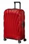 Samsonite C-Lite Trolley mit 4 Rollen 69cm + GRATIS HOTELGUTSCHEIN Chili Red