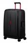 Samsonite Essens Trolley mit 4 Rollen 69cm + GRATIS HOTELGUTSCHEIN Charcoal/Red