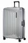 Samsonite Nuon Trolley mit 4 Rollen erweiterbar 81cm + GRATIS HOTELGUTSCHEIN Matt Silver