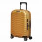 Samsonite Proxis Trolley mit 4 Rollen erweiterbar 55cm (20/23cm) + GRATIS HOTELGUTSCHEIN Honey Gold