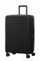 Samsonite Restackd Trolley mit 4 Rollen erweiterbar 68cm + GRATIS HOTELGUTSCHEIN Schwarz