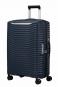 Samsonite Upscape Trolley mit 4 Rollen erweiterbar 68cm + GRATIS HOTELGUTSCHEIN Blue Nights