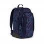 satch air Schulrucksack Purple Laser