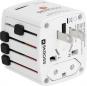SKROSS Reiseadapter World USB Charger Weiß
