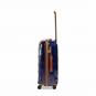 Stratic Leather & More Trolley M, 4 Rollen Blue