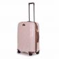 Stratic Leather & More Trolley M, 4 Rollen Rose